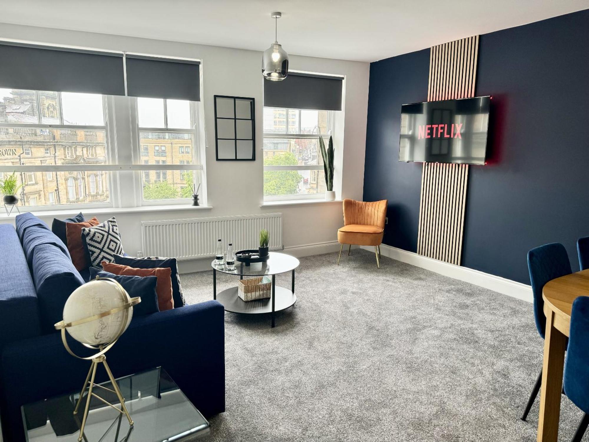 The Crown View - Luxury Apartment - Free Parking Nearby Harrogate Kültér fotó